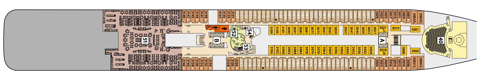 TUI Cruises New Mein Schiff 1 Deck Plans Deck 2.png